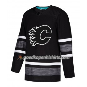 Calgary Flames Blank 2019 All-Star Adidas Zwart Authentic Shirt - Mannen